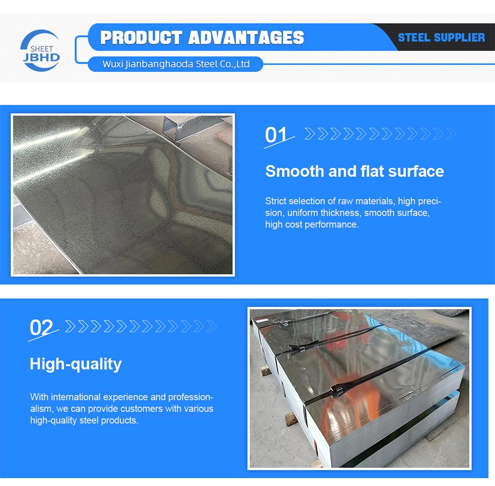 Zero Spangle Galvanized Steel Plate